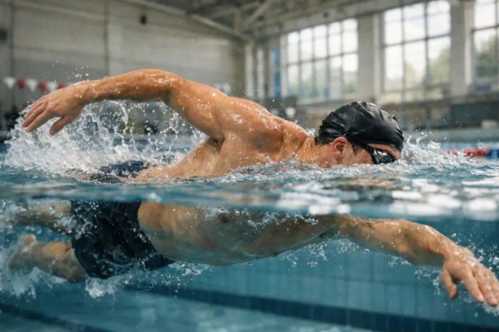 Pływanie kraulem – jakie mięśnie pracują podczas tego stylu?